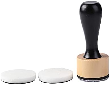 Ink Paints Mixing Blending Tool Mini Round Foam Refills, for Scrapbooking Craft, Control of Ink Placement, No More Inky Fingers Ink Blending Tool with Spare Pads for Rubber Stamping & Scrapbooking