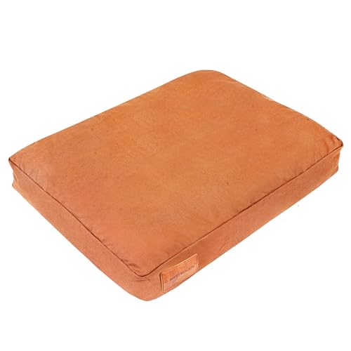WHITEDUCK Dog Bed Cover (Brown) 41" L x 33" W x 4.3" th (XL) - color: Brown - Only Cover, size: X-Large