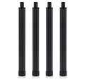 4 Pack Folding Camping Table Legs, 14" Aluminum Alloy Replacement Legs 26" & 30" Camping Tables, Black - style: 4x Grill Table Legs