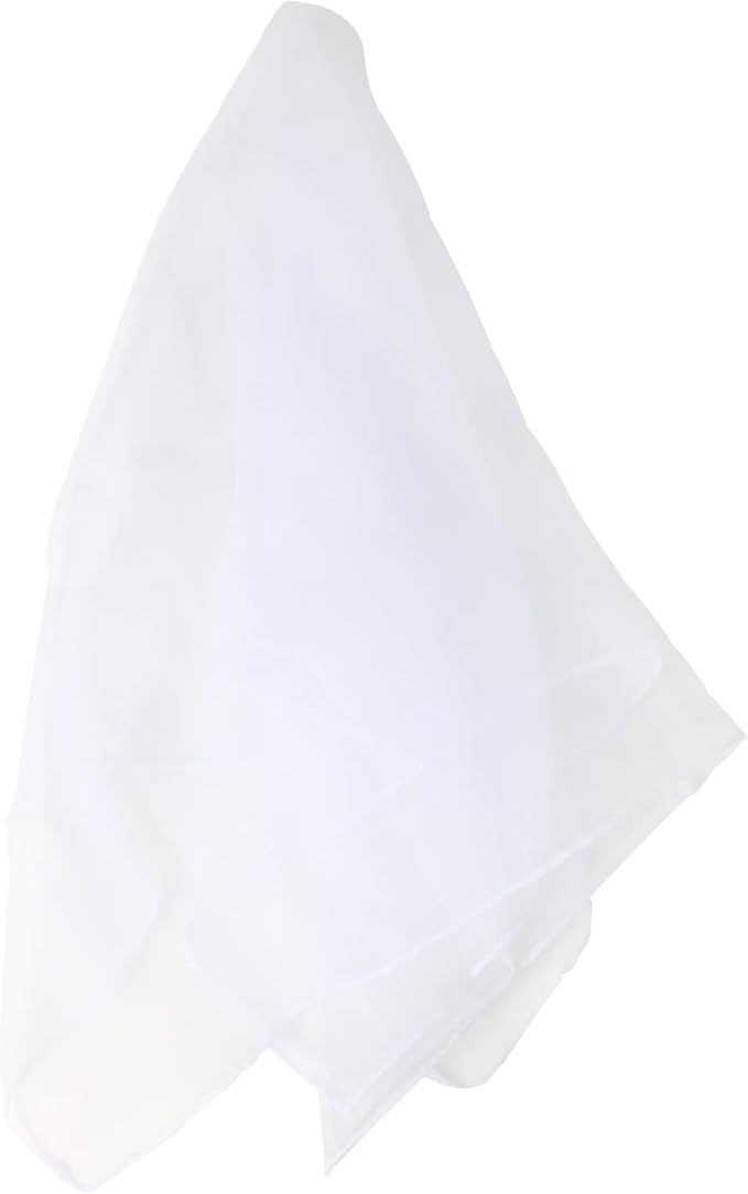 Larcele 12 Pieces Juggling Dance Scarf for Performance Prop Accessory 24 x 24 inches WDSJ-02