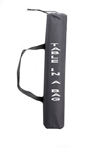 A2716R Low Aluminum Portable Table in a Bag, Red - color: Red