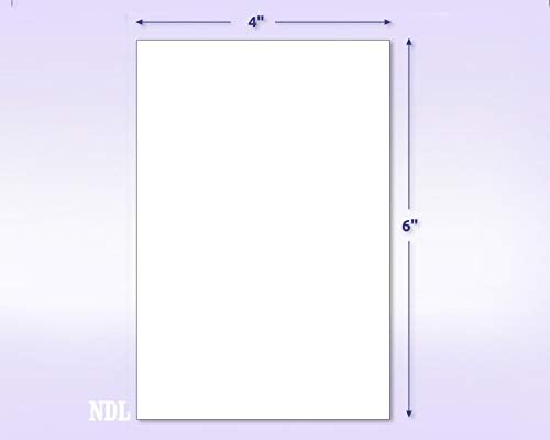NextDayLabels - Memo Pads, 10 Notepads with 50 – 4x6 Sheets Per Scratch Pad, White, 50#, Office and School Supplies for Writing Notes, Grocery Shopping, To Do Lists, Servers, Small Blank Paper (4x6)