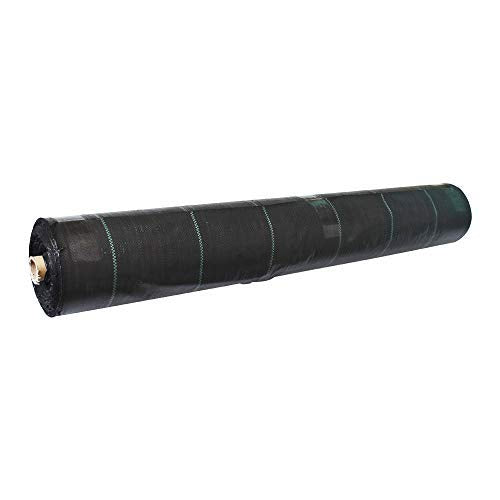 Garden Weed Barrier Landscape Fabric Durable & Heavy-Duty Weed Block Gardening Mat Ground Weed Cover (6ft*250ft) - size: 6ft*250ft