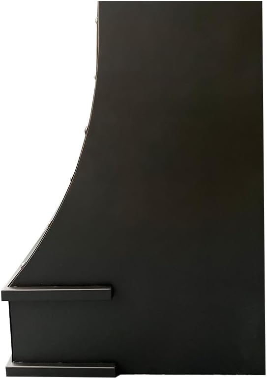 CT Copper Tailor Sloped Copper Vent Hood Wall Mount,48'' W,27''H, 1150 CFM Exhaust Fan,Stainless Steel Vent,LED Light,Dishwasher-Safe Baffle Filters,VH8TR1