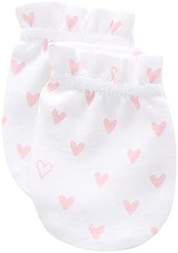 Unisex Baby Cotton Scratch Mittens For Newborn Baby Boys Girls Mittens Accessory 0-6 Months