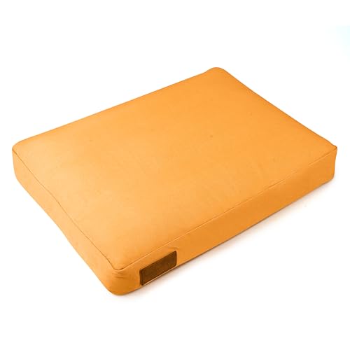 WHITEDUCK Dog Bed Cover (Tan) 41" L x 33" W x 4.3" th (XL) - color: Tan - Only Cover, size: X-Large