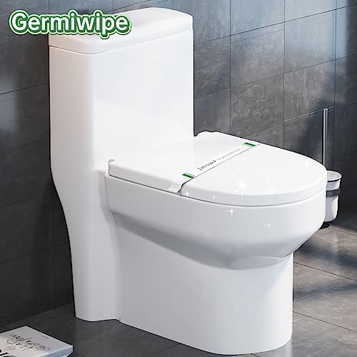 Germiwipe Printed Toilet Seat Bands,Toilet Strips,Hotel Essentials Paper Toilet Seat band for Hotels Motels Hospitals (Case of 2000)
