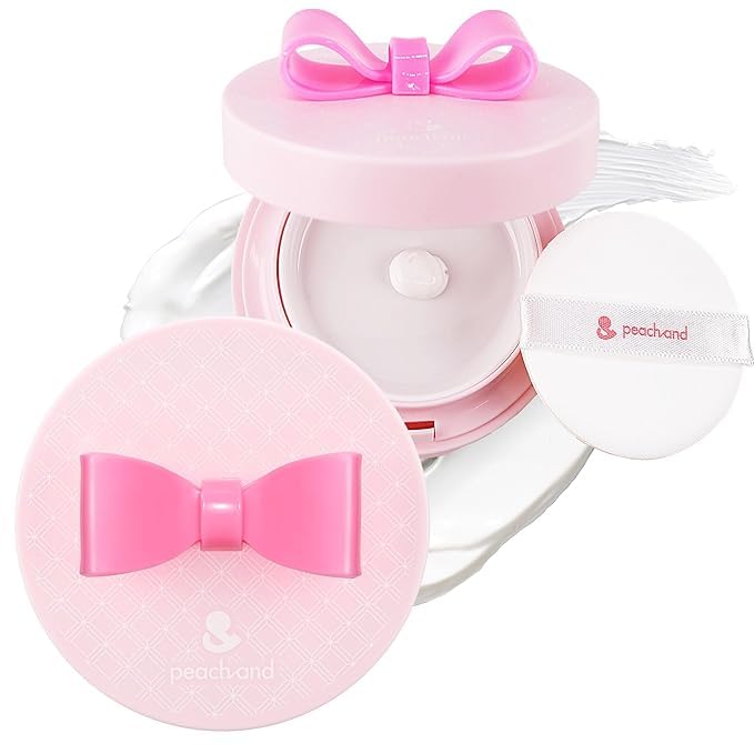 Peachand Baby Kids Mineral Sun Cushion SPF50+ PA++++ (Pink Ribbon)