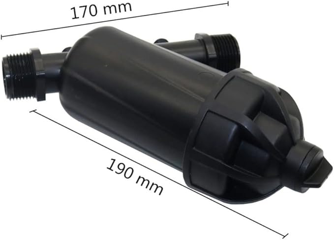 Durable Multi-Size Y Strainer 3/4 to 1 - Inline Mesh Filter for Farm Equipment & Garden Hose Water Treatment(1")
