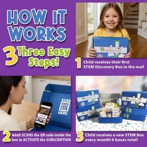 – 3 Month Subscription | 3 Science Kits, 9 Total Hands-On STEM Projects | Educational Building Learning Toys & Activities for Kids Ages 7-12 | Boys & Girls Gift