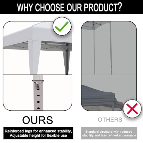 SANWAY 10x10 Pop up Canopy Tent, One-Button, Outdoor Instant Canopy Protable for Events, Camping, Parties, Vendor, Beach Tent - Black - color: Black