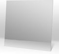 uDecor Glassless Shatterproof Mirror Ceiling Tiles - 2FT x 2FT, Box of 10, Silver - Durable Acrylic Mirror Tiles for Modern Elegance and Lightweight Ceiling Transformation