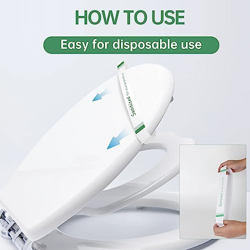Germiwipe Printed Toilet Seat Bands,Toilet Strips,Hotel Essentials Paper Toilet Seat band for Hotels Motels Hospitals (Case of 2000)