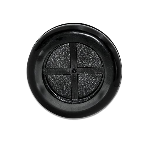 Flyshop 4-Pack Round Double-Sided Black 26 mm 1-1/32" Rubber Grommet, 20 mm 13/16" ID, Hole Grommet Synthetic Rubber Grommets Wire Protection - size: 1-1/32" (26mm) Drill Hole