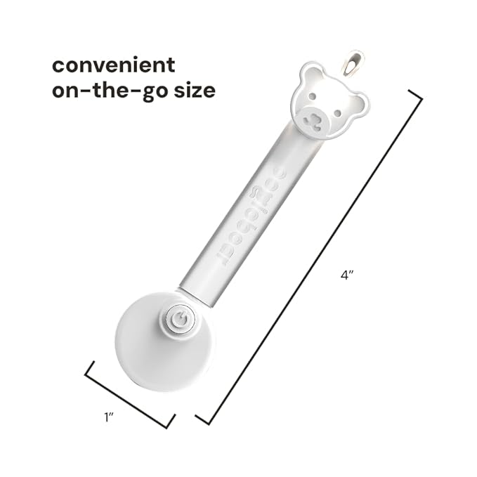 oogiebear Brite - Baby Nose Cleaner and Ear Wax Removal Tool. Baby Gadget with Nighttime LED Light. Safe Snot Booger Picker for Newborns, Infants & Toddlers