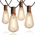 Outdoor String Lights ST38 50FT - color: ST38-Edison Bulb, size: 50ft With Remote