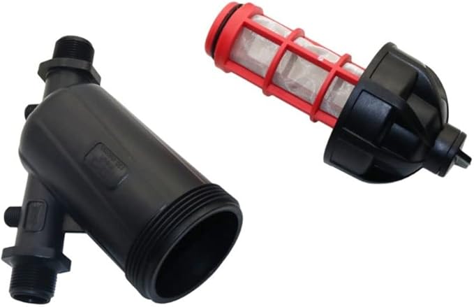 Durable Multi-Size Y Strainer 3/4 to 1 - Inline Mesh Filter for Farm Equipment & Garden Hose Water Treatment(1")