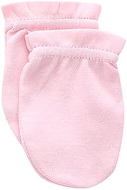 Unisex Baby Cotton Scratch Mittens For Newborn Baby Boys Girls Mittens Accessory 0-6 Months