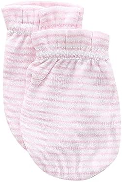 Unisex Baby Cotton Scratch Mittens For Newborn Baby Boys Girls Mittens Accessory 0-6 Months