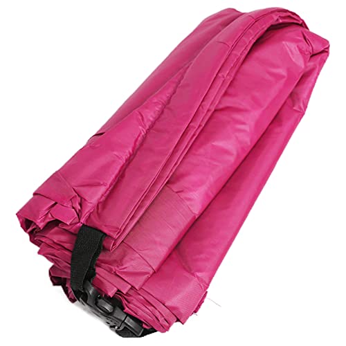 Inflatable Loungers Portable Foldable Air Sofa, Comfort, No Pump Required, Easy to Move, Pool Parties, Ideal for Outdoor Supplies, Rose Red, 240x70cm, 438g