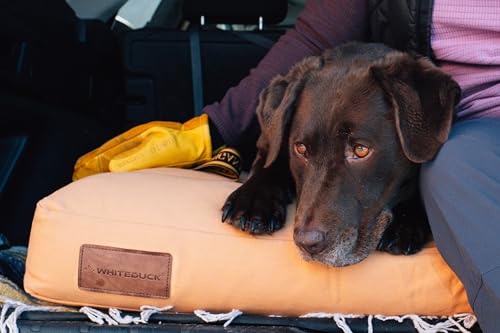 WHITEDUCK Dog Bed Cover (Tan) 41" L x 33" W x 4.3" th (XL) - color: Tan - Only Cover, size: X-Large