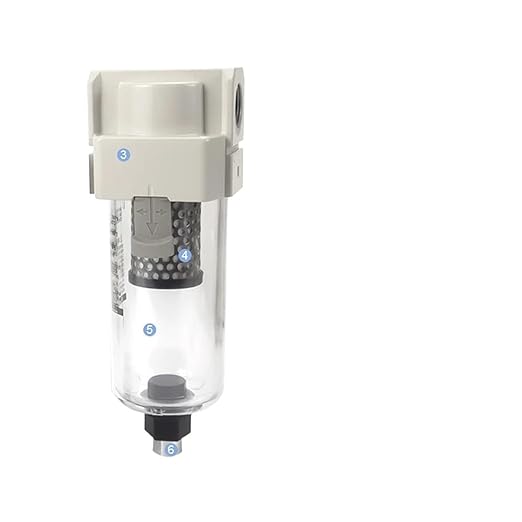 Vacuum Water Droplet Separator Vacuum Pipeline Filter Negative Pressure Filter Element AMJ AMJ3000-03B AMJ4000-04B-C(AMJ4000-04B-C)