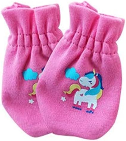 Unisex Baby Cotton Scratch Mittens For Newborn Baby Boys Girls Mittens Accessory 0-6 Months