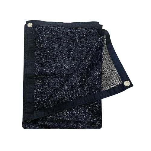 Cool Area 55% Sun Shade Cloth Mesh Tarp with Grommets for Plant Cover 8x8ft Patio Canopy Garden Pergola Greenhouse Car Barn Kennel Black - color: 55% Shade-Black, size: 8FTx8FT