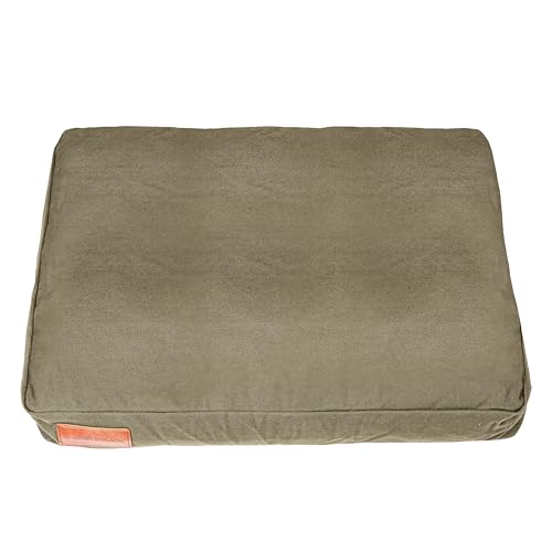 WHITEDUCK Dog Bed Cover (Olive) 41" Lx33 Wx4.3 th (XL) - color: Olive - Only Cover, size: X-Large