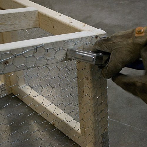 YARDGARD – 1 Inch Twisted Mesh Wire Fence – 72 Inches by 50 Feet – 20 Gauge Galvanized Steel – for Chicken Coops | Poultry Netting | Garden Protection | Rabbit Fencing - size: 72 Inches x 50 Feet