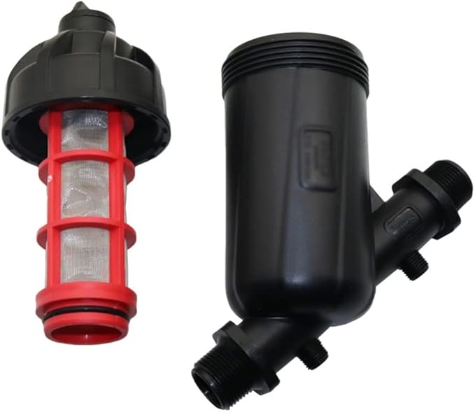 Durable Multi-Size Y Strainer 3/4 to 1 - Inline Mesh Filter for Farm Equipment & Garden Hose Water Treatment(1")
