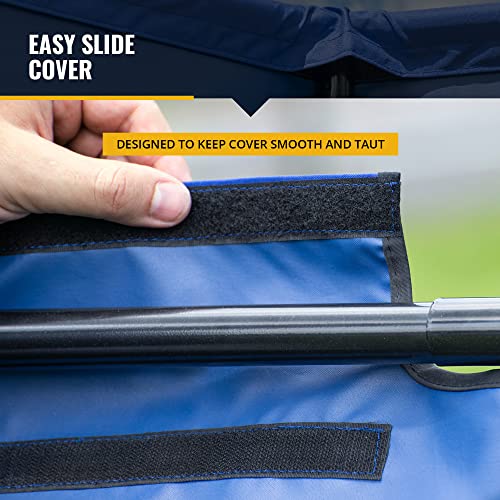 ShelterLogic 2.5' Outdoor Pet Shade, Versatile Pet Canopy Tent for Small-Breed Dogs, Cats, Small Animals and Livestock, Blue - size: Small