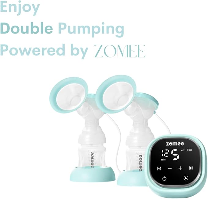 Zomee Air Tubes & Connectors for Z2 Breast Pump(2-Pack 80 CM) Durable & BPA-Free Replacement Tubing Parts