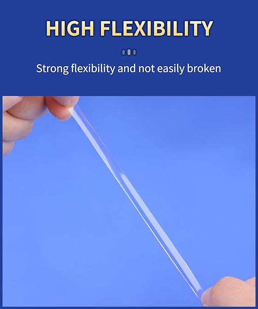 Extra Large Mounting Putty No Residue, Strong Double Sided Glue Adhesive Dots Clear Museum Sticky Tack, Picture Hanging Strips Fixed Posters Decor Craft, 0.6 x 1.38 in (180 Pcs)