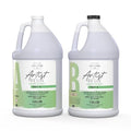 Counter Culture DIY Clear Artist Resin, Medium Viscosity, 2 Gallon Kit, Art Epoxy Supplies for Metallic Stains Acrylic 100% Solids Easy Coat No VOCs Scratch UV Heat Resistant to 500 Degrees