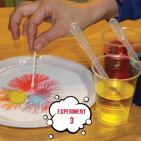 Einstein’s Color LAB Science Kit for Kids. STEM for Boys & Girls Aged 4 and Above. Detailed Picture Guide Included.