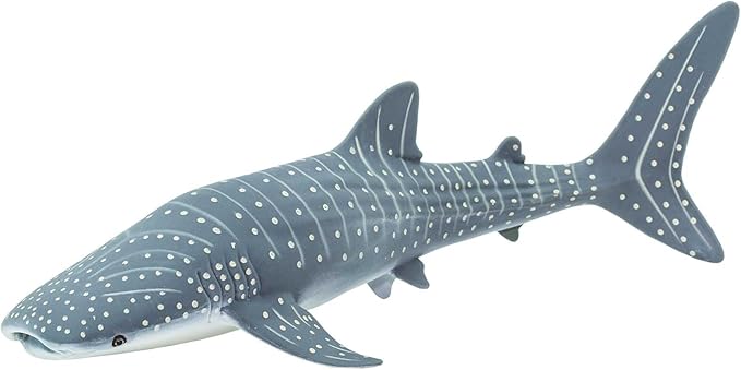 Safari Ltd. Whale Shark Figurine - Detailed 7.25" Aquatic Figure - Educational Toy for Boys, Girls, and Kids Ages 3+