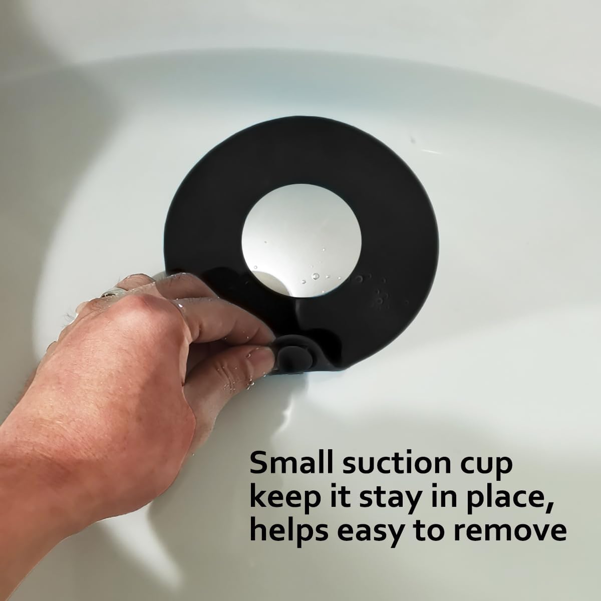 Bathroom Sink Stopper, Tub Stopper, Bathtub Drain Stopper, Bath Tub Plug, Bathtub Drain Cover, Bathtub Drain Plug, Sink Drain Cover, Sink Plug，Black