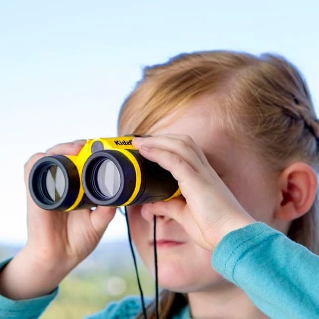 Adventure Kidz Outdoor Exploration Kit, Children’s Binoculars, Flashlight, Compass, Fox Whistle, Magnifying Glass, Backpack. Great Gift Set for STEM, Pretend Play, Ages 3+ Boys Girls