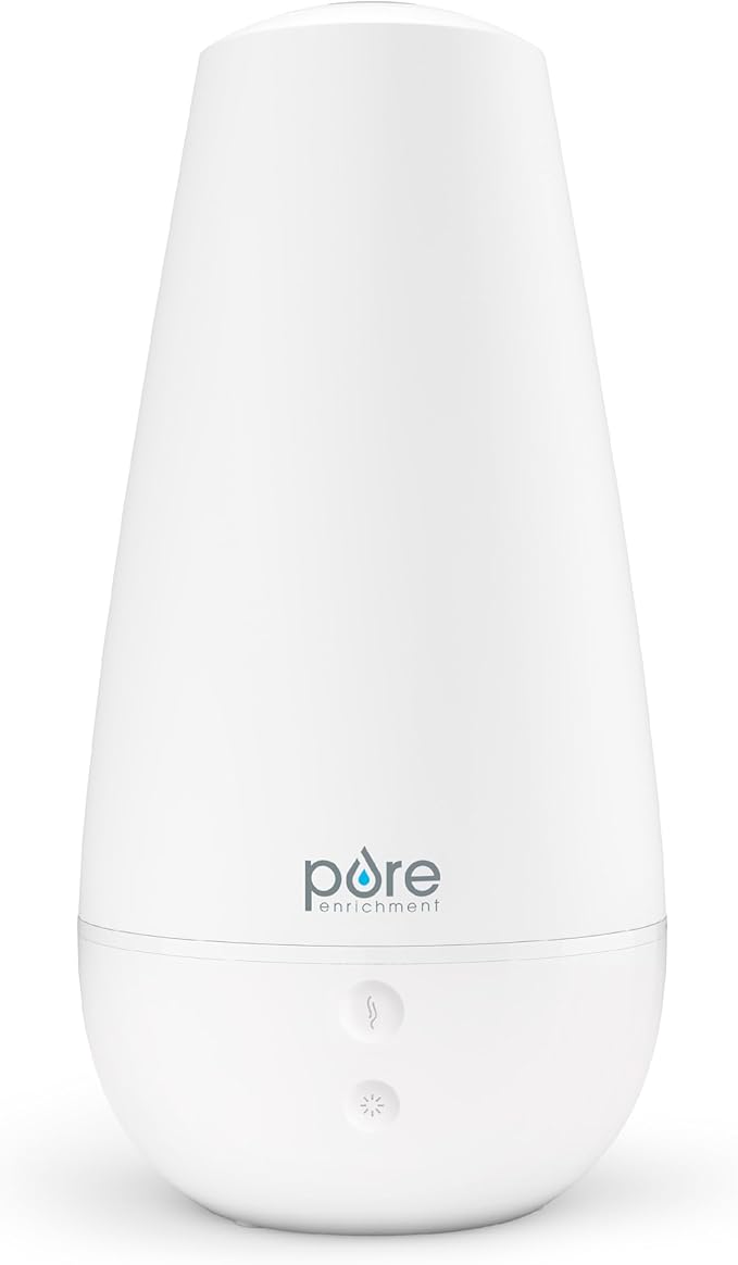 Pure Enrichment PureSpa XL 3-in-1 Cool Mist Humidifier, Essential Oil Diffuser & Mood Light - 2L Tank Provides Powerful Mist Coverage up to 350 sq ft in Bedroom, Office & Large Rooms