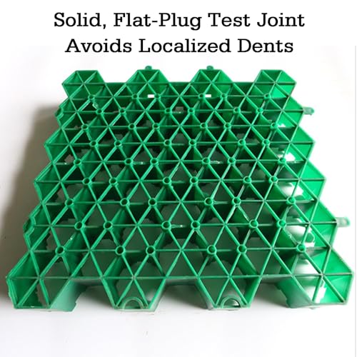 Plastic Ground Stabilization Grid for Outdoor Grass and Gravel ReinforcementDurable Easy to Install EcoFriendly Lawn Support System - size: 4cm-16 pieces