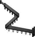 Clothes Drying Rack,Laundry Drying Rack,Clothes Rack Wall Mount,Wall Mounted Clothes Hanger Rack,Laundry Rack Folding,Retractable Clothing Rack,Collapsible Clothes Hanging Rack(Loop,Black)