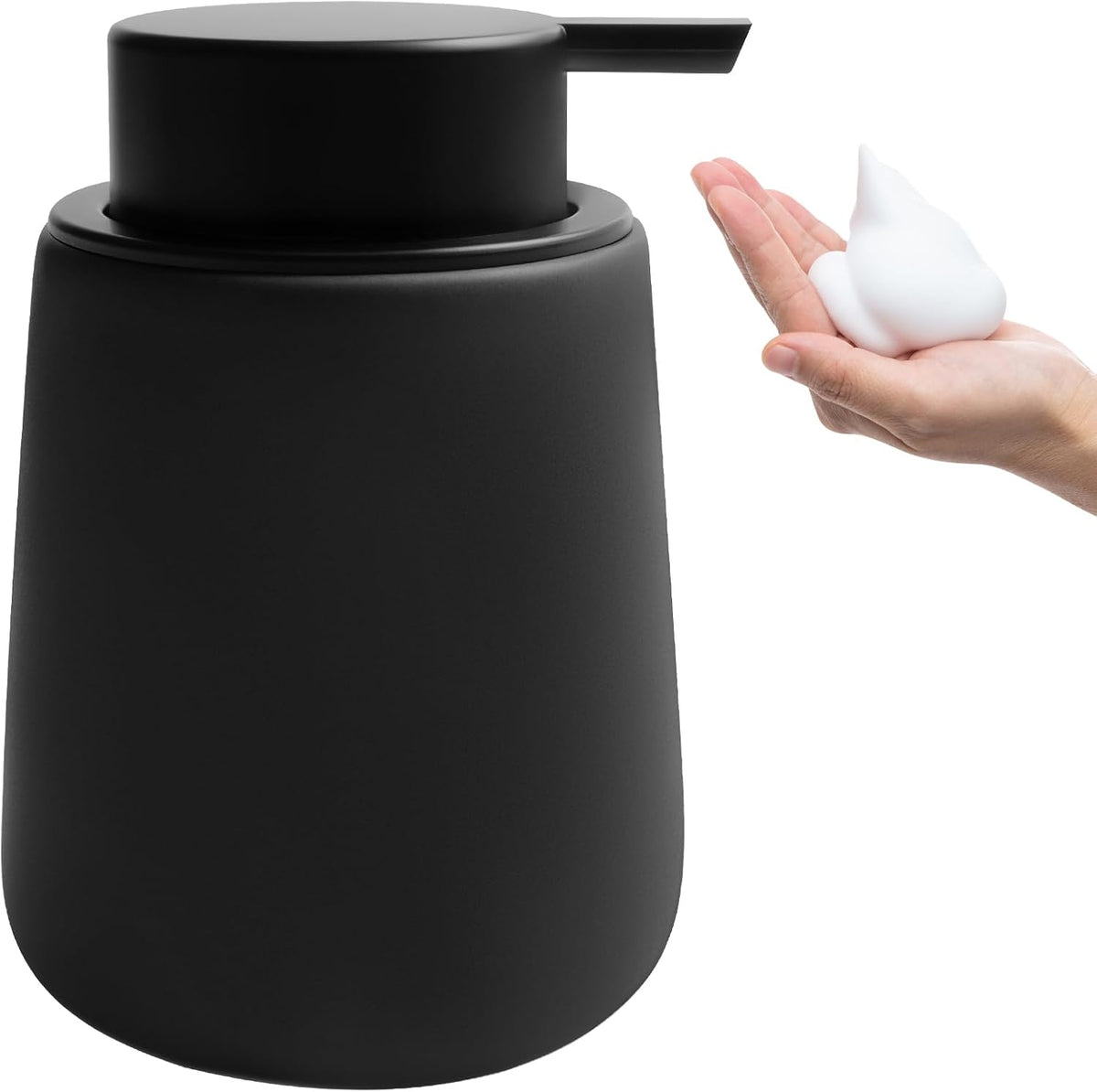 Foam Soap Dispenser Pump 2pcsHead Replacement Spare Plastic Pump Bathroom Countertop
