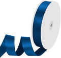 1" Width x 100 Yards Satin Ribbon, Navy Blue Ribbon Perfect for DIY Craft, Bows, Gift Wrapping, Flower Bouquet, Valentine's Day, Christmas and Party Decoration