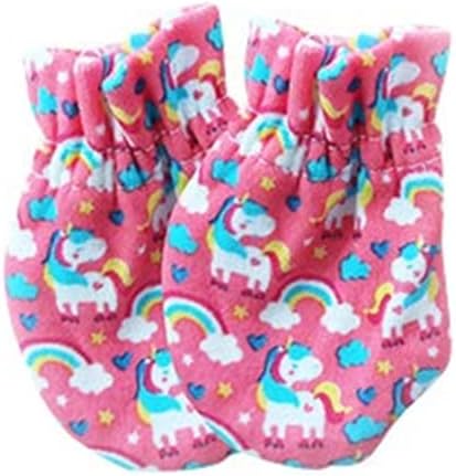 Unisex Baby Cotton Scratch Mittens For Newborn Baby Boys Girls Mittens Accessory 0-6 Months