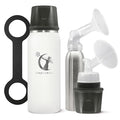 CERES CHILL OG Breastmilk Chiller, Reusable Storage Container, Up to 34 oz. - Bottle Cooler Keeps Milk at Safe Temperatures for Up to 20 Hours, Connects w/Most Pumps (White)