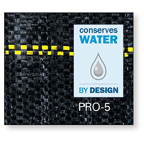 Dewitt 2-Pack Pro-5 Weed Barrier Fabric 5 oz, 5 x 250 Feet – Heavy-Duty Woven Landscape Ground Cover Mat for Raised Garden Bed, Greenhouse Gardening, Outdoor Landscaping, and Commercial Planting - size: 2 Pack, style: 5' x 250'