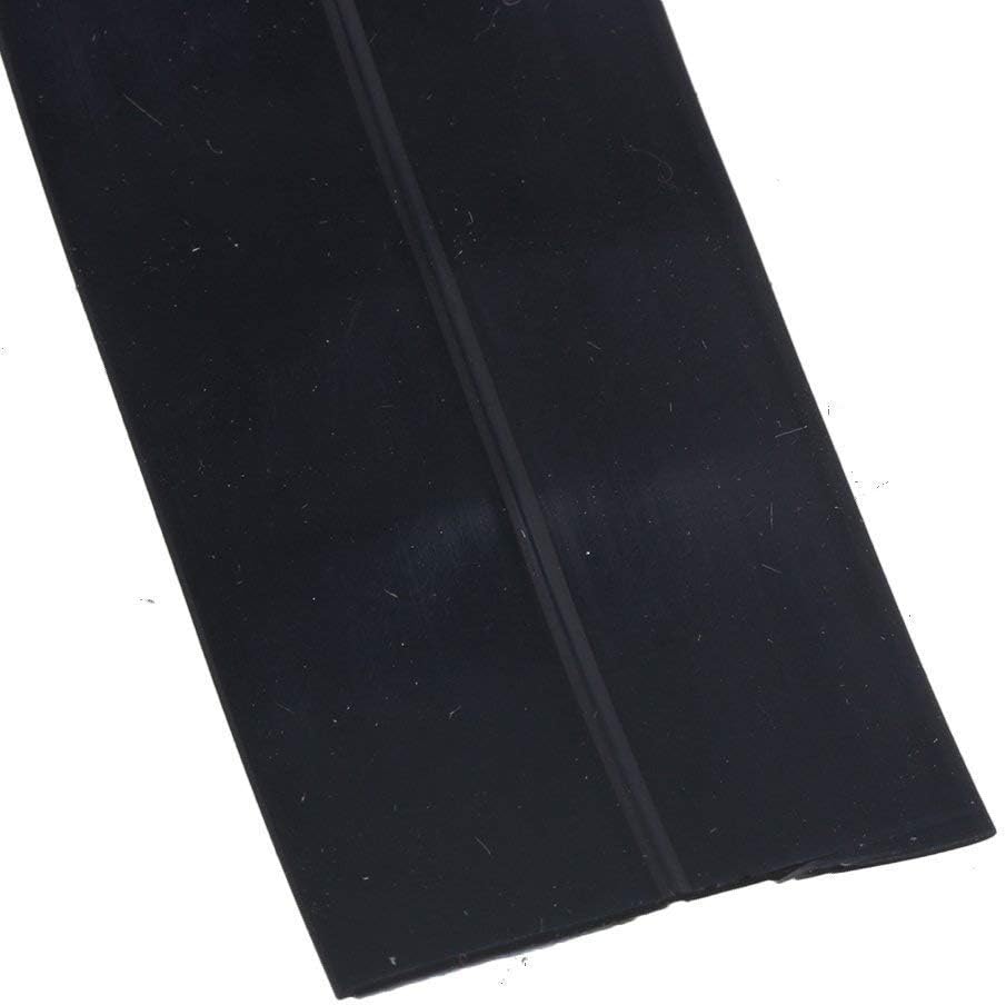 Black Weather Stripping for Window Doors Self Adhesive Weatherstrips 16 Feet Door Sweep – Wind, Dust, Draft & Insect Proof – Insulation - Rubber Door Strips to Seal Door