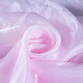 Fynite Baby Pink Organza Fabric by The Yard | 1 Yard Long | 44" Wide | Bridal Soft Sheer Organza Tulle for DIY Wedding Dress Fashion Craft Decorations