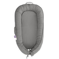 Infant Lounger, Baby Nest Cover for Baby Girls & Boys, Newborn Essentials for Baby 0-18 Months, 100% Cotton Breathable (Slate_Gray)